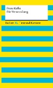 Cover-Bild zum Titel 'Die Verwandlung. Textausgabe mit Kommentar und Materialien' von 'Franz Kafka'