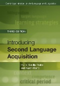 Cover-Bild zum Titel 'Introducing Second Language Acquisition Third Edition' von ''
