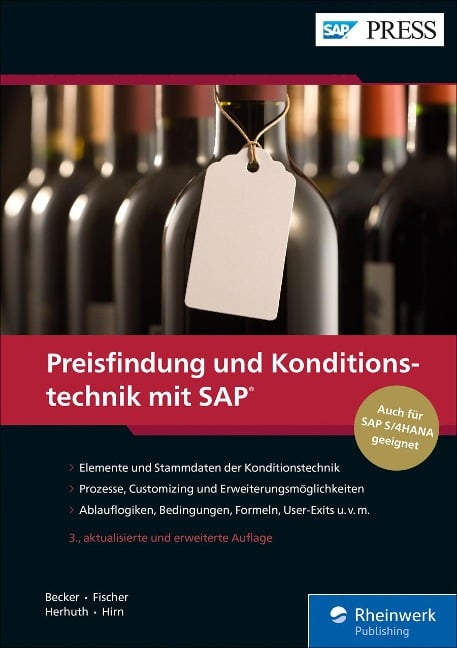 Preisfindung und Konditionstechnik mit SAP - Ursula Becker, Jan Fischer, Werner Herhuth, Manfred Hirn