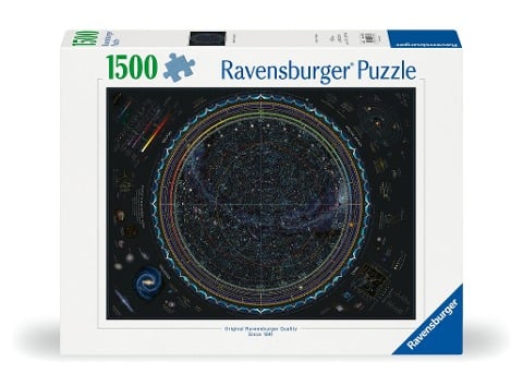 Erwachsenenpuzzle 1500 Teile - Universum - 