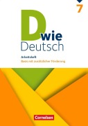 Cover-Bild zum Titel 'D wie Deutsch 7. Schuljahr - Arbeitsheft mit Lösungen' von 'Elisabeth Schäpers, Mona Miethke-Frahm, Sven Grünes, Michaela Krauß, Sandra Heidmann-Weiß'