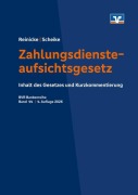 Cover-Bild zum Titel 'Zahlungsdiensteaufsichtsgesetz - ZAG' von 'Thorsten Reinicke'