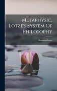 Cover-Bild zum Titel 'Metaphysic, Lotze's System Of Philosophy' von 'Harmann Lotze'