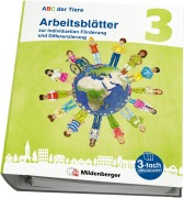 Cover-Bild zum Titel 'ABC der Tiere 3 Neubearbeitung - Arbeitsblätter zur individuellen Förderung und Differenzierung' von 'Kerstin Mrowka-Nienstedt'