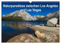 Cover-Bild zum Titel 'Naturparadiese zwischen Los Angeles und Las Vegas (Wandkalender 2027 DIN A3 quer), CALVENDO Monatskalender' von 'Rolf Hitzbleck'