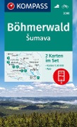 Cover-Bild zum Titel 'KOMPASS Wanderkarten-Set 2000 Böhmerwald, Sumava (2 Karten) 1:50.000' von ''