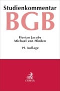 Cover-Bild zum Titel 'Bürgerliches Gesetzbuch. BGB' von 'Florian Jacoby, Jan Kropholler, Michael Von Hinden'