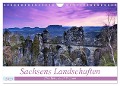 Sachsens Landschaften (Wandkalender 2025 DIN A4 quer), CALVENDO Monatskalender - Mario Koch Fotografie
