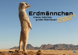 Cover-Bild zum Titel 'Erdmännchen - Kleine Wächter, große Abenteuer! - 2027 - Kalender DIN A3' von ''