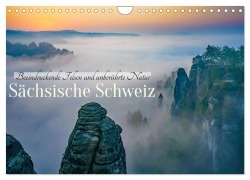 Cover-Bild zum Titel 'Sächsische Schweiz - Beeindruckende Felsen und unberührte Natur (Wandkalender 2026 DIN A4 quer), CALVENDO Monatskalender' von 'Thomas Bugdoll'