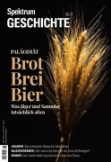 Cover-Bild zum Titel 'Spektrum Geschichte - Brot, Brei, Bier' von ''