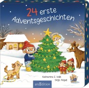 Cover-Bild zum Titel '24 erste Adventsgeschichten' von 'Katharina E. Volk'