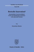 Bestrafte Innovation? - Maximilian Münster