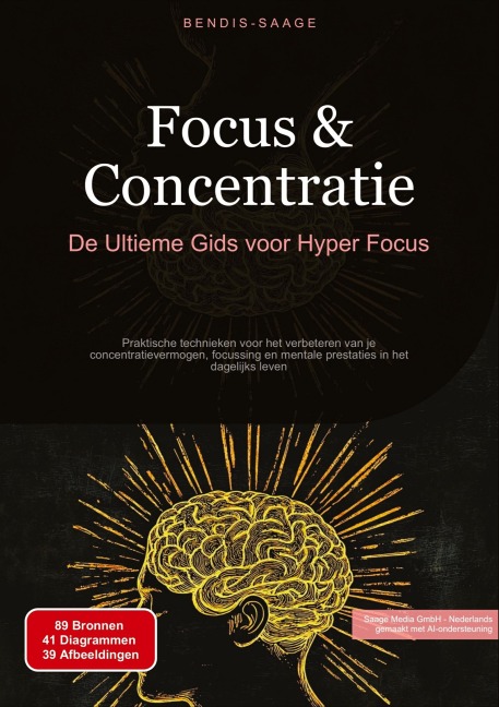 Focus & Concentratie: De Ultieme Gids voor Hyper Focus - Bendis A. I. Saage - Nederlands