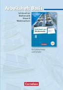 Cover-Bild zum Titel 'Schlüssel zur Mathematik 8. Schuljahr. Arbeitsheft Basis mit eingelegten Lösungen. Differenzierende Ausgabe Niedersachsen' von ''