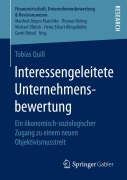 Cover-Bild zum Titel 'Interessengeleitete Unternehmensbewertung' von 'Tobias Quill'