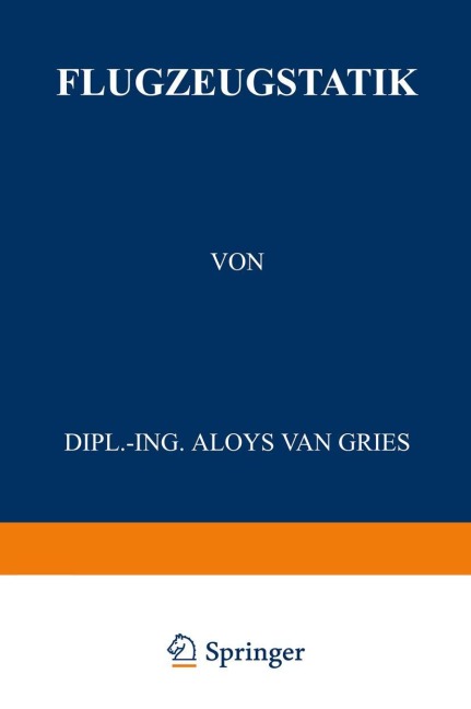 Flugzeugstatik - Aloys Van Gries