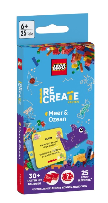 LEGO® - ReCreate Karten - Meer & Ozean - 