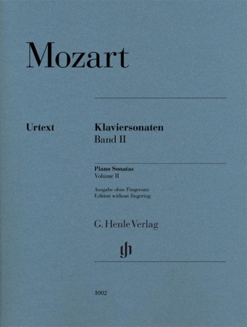 Klaviersonaten 2 br., Urtext - Wolfgang Amadeus Mozart