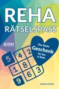 Cover-Bild zum Titel 'Reha Rätselspaß' von 'Sandra Cichon'