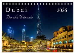 Cover-Bild zum Titel 'Dubai - Das achte Weltwunder (Tischkalender 2026 DIN A5 quer), CALVENDO Monatskalender' von 'Uwe Herzog'