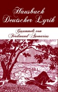 Cover-Bild zum Titel 'Hausbuch Deutscher Lyrik' von ''