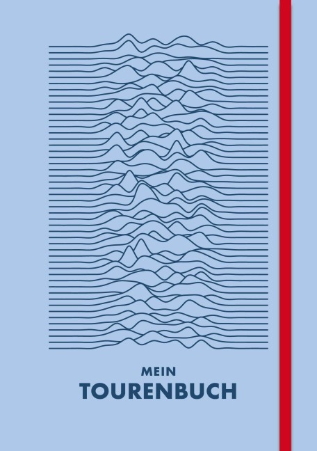 Mein Tourenbuch (Farbe: blau) - 