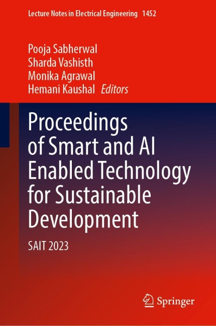Proceedings of Smart and AI Enabled Technology for Sustainable Development - 