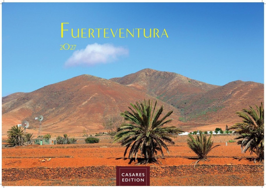 Fuerteventura Kalender 2027 - Wandkalender | Fotokalender Spanien 24x35 cm - . mit Traumstränden, Sonne & Insel-Highlights - 