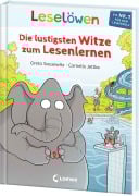Cover-Bild zum Titel 'Leselöwen - Die lustigsten Witze zum Lesenlernen' von ''