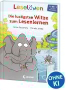 Cover-Bild zum Titel 'Leselöwen - Die lustigsten Witze zum Lesenlernen' von ''