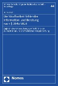 Cover-Bild zum Titel 'Die Strafbarkeit fehlender Information und Beratung nach § 264a StGB' von 'Henrik Kühl'