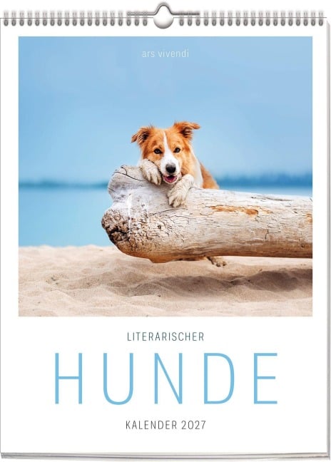 Literarischer Hunde Kalender 2027 - Vivendi Ars