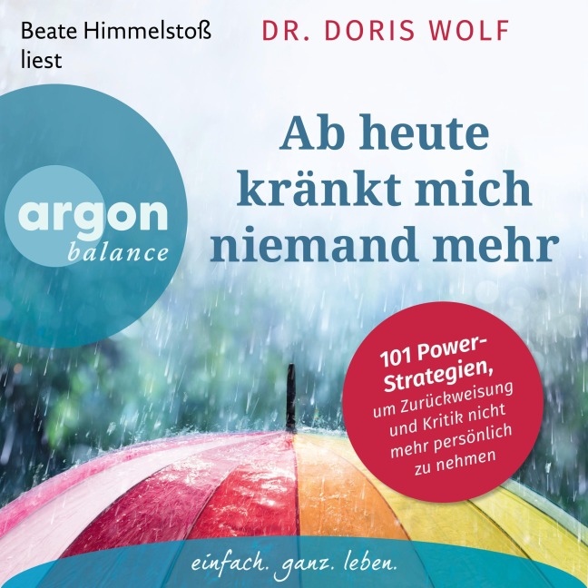Ab heute kränkt mich niemand mehr - Doris Wolf