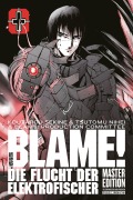 Cover-Bild zum Titel 'BLAME! +: Die Flucht der Elektrofischer' von 'Koutarou Sekine, Tsutomu Nihei'