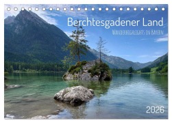 Cover-Bild zum Titel 'Berchtesgadener Land - Wanderhighlights in Bayern (Tischkalender 2026 DIN A5 quer), CALVENDO Monatskalender' von 'Martin Winzer'