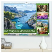 Cover-Bild zum Titel 'Die Magie Südfrankreichs (hochwertiger Premium Wandkalender 2026 DIN A2 quer), Kunstdruck in Hochglanz' von 'Steffen Gierok-Latniak'