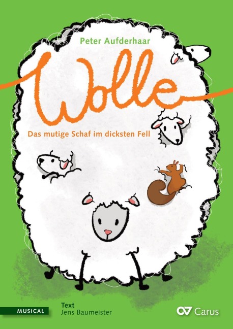 Wolle. Das mutige Schaf im dicksten Fell (Klavierauszug) - Peter Aufderhaar