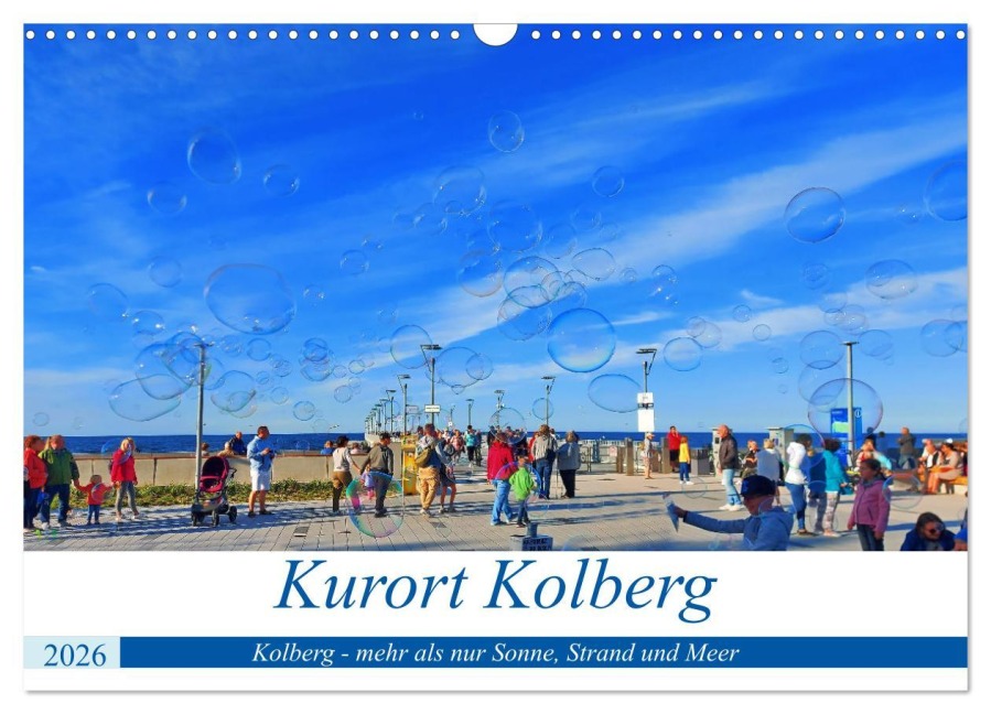 Kurort Kolberg (Wandkalender 2026 DIN A3 quer), CALVENDO Monatskalender - Paul Michalzik