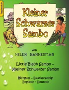 Cover-Bild zum Titel 'Kleiner Schwarzer Sambo - Little Black Sambo' von 'Helen Bannerman'