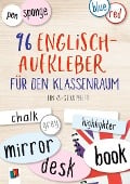 Cover-Bild zum Titel '96 Englisch-Aufkleber für den Klassenraum' von ''