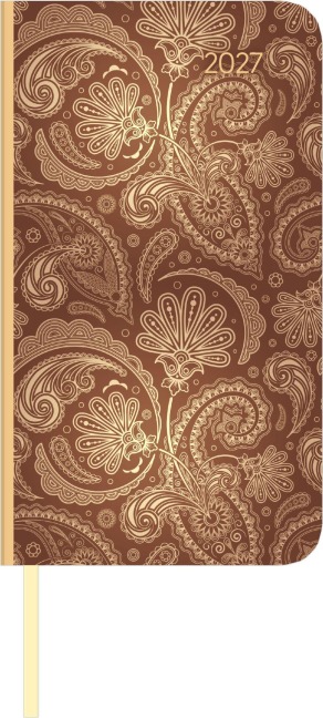 Lady Journal Slim Paisley 2027 - 