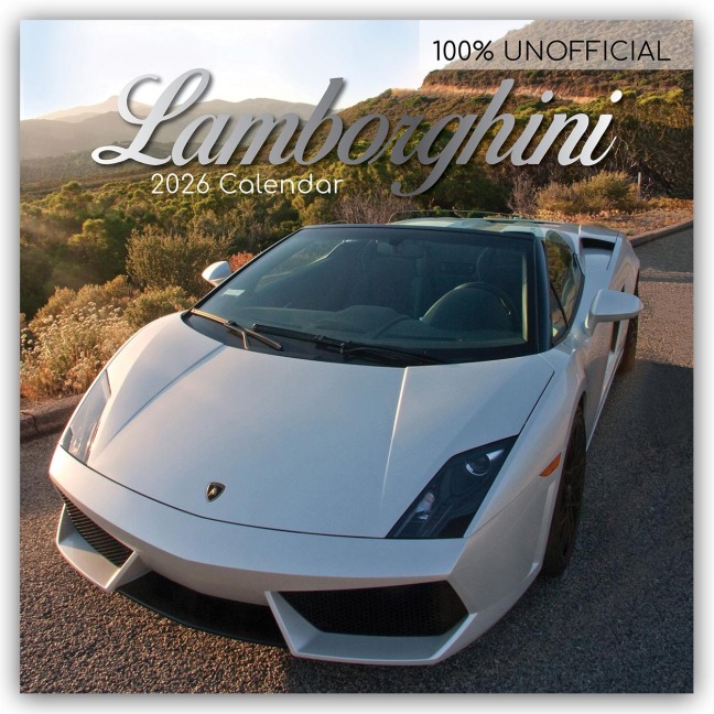 Lamborghini 2026 - 16-Monatskalender - The Gifted