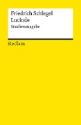 Cover-Bild zum Titel 'Lucinde. Studienausgabe' von 'Friedrich Schlegel'