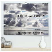 Cover-Bild zum Titel 'Föhr und Amrum - Spaziergänge am Meer (hochwertiger Premium Wandkalender 2027 DIN A2 quer), Kunstdruck in Hochglanz' von 'Gerti Ginster-Hasse'