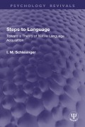 Cover-Bild zum Titel 'Steps to Language' von 'I. M. Schlesinger'