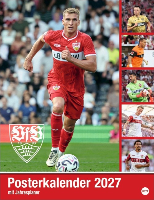 VfB Stuttgart Posterkalender 2027 - 