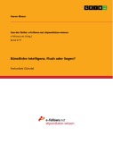 Cover-Bild zum Titel 'Künstliche Intelligenz. Fluch oder Segen?' von 'Aaron Masur'
