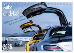 Cover-Bild zum Titel 'Auto en detail (Tischkalender 2026 DIN A5 quer), CALVENDO Monatskalender' von 'Stefan Anker'