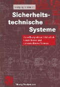 Cover-Bild zum Titel 'Sicherheitstechnische Systeme' von 'Wolfgang Steinhorst'